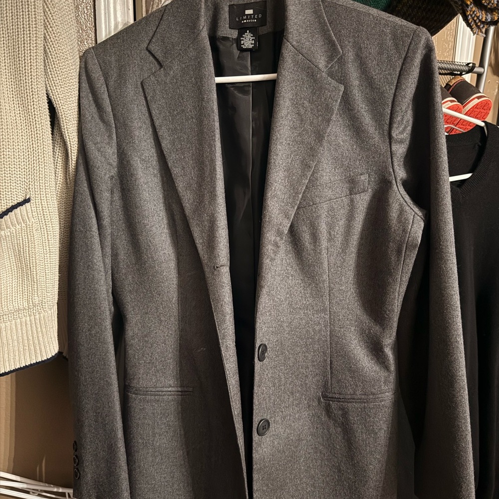 The Limited Gray Blazer